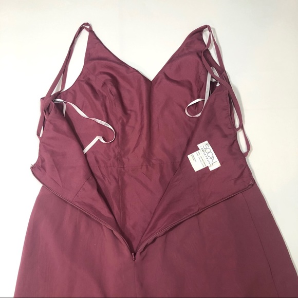 English Rose Bridesmaid Dress - Picture 11 of 12